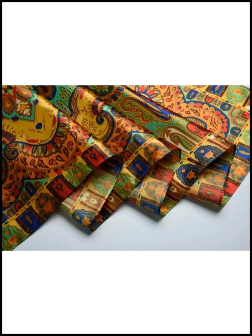 35x35 Silk-Feel Satin Square Scarf, Hair Wrap, Bandana, Neck Wrap & Fashion